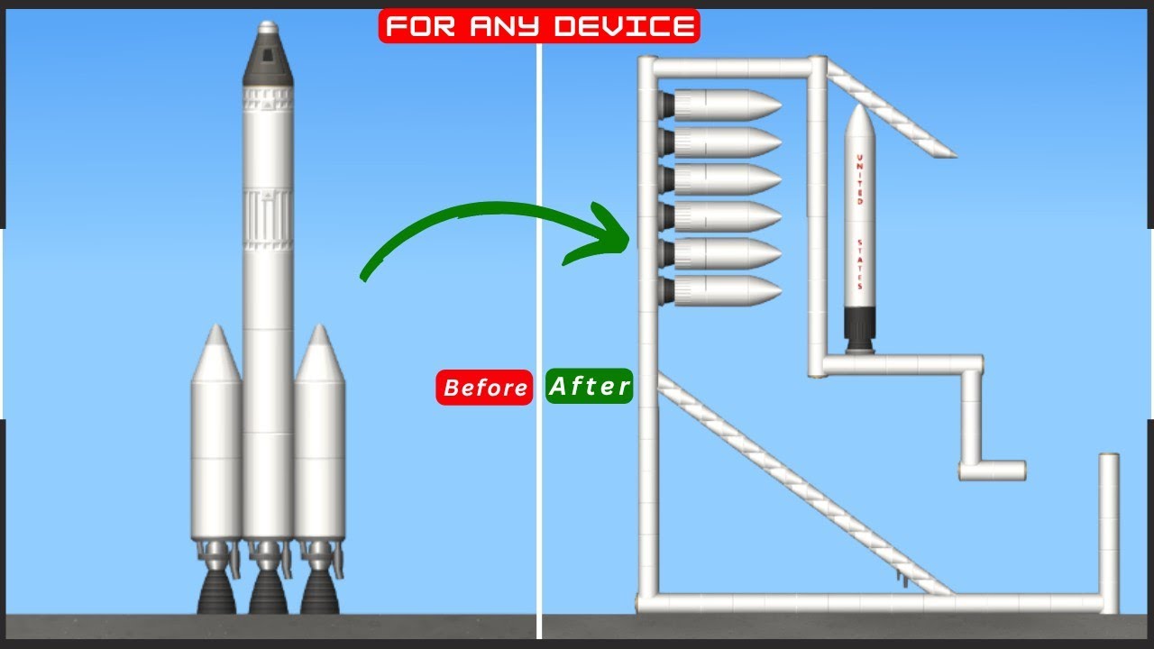 Simple Rocket Optimization Trick | Works on Any Device | Spaceflight Simulator