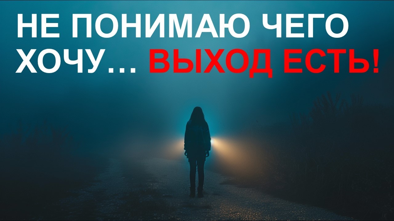 5 причин почему вы не понимаете чего хотите | Выход из тумана
