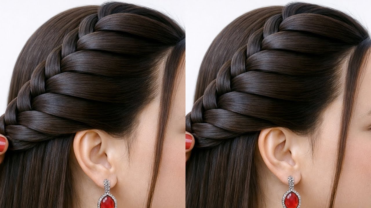 Latest easy hairstyle - new hairstyle | attractive hairstyle | hairstyle for birthday