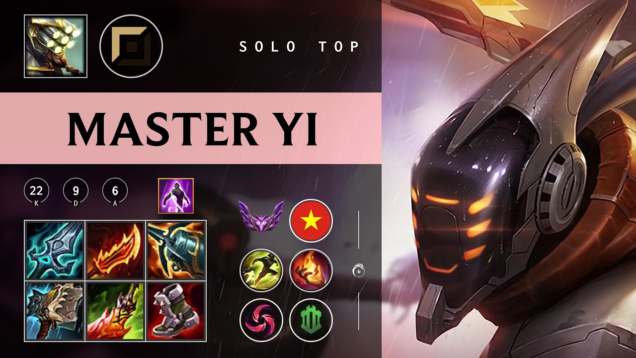Master Yi Top vs Kennen - VN Master Patch 26.03