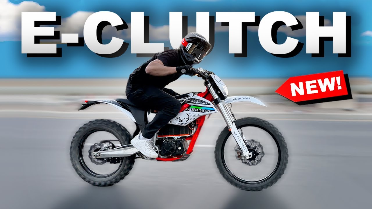 This Electric Dirtbike has CLUTCH and GEARS! // 2024 Alien Rides Moto X