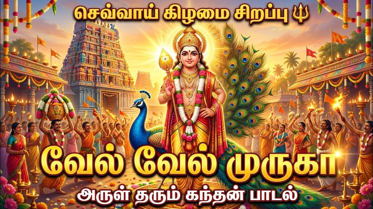 செவ்வாய் கிழமை சிறப்பு |வேல் வேல் முருகா|  @DivineTamilRadio #devotional #murugan #devotionalsongs 