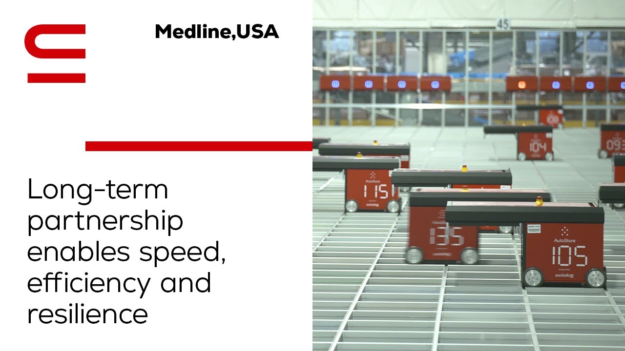 Medline, USA:  Long-term partnership enables speed, efficiency and resilience