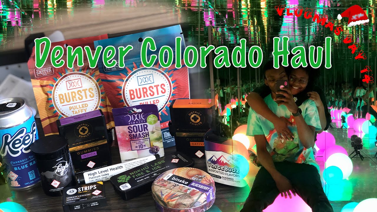 DENVER DISPENSARY HAUL! | #Vlogmas Day 14