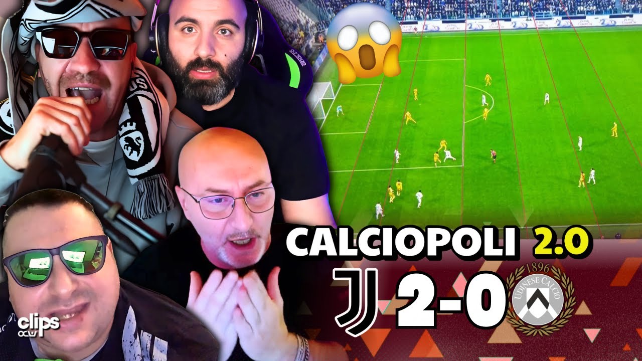 JUVENTUS - UDINESE 2-0 | FOLLIA TOTALE!!! ENNESIMO SCANDALO AI DANNI DELLA JUVE! *LIVE PROTESTA*