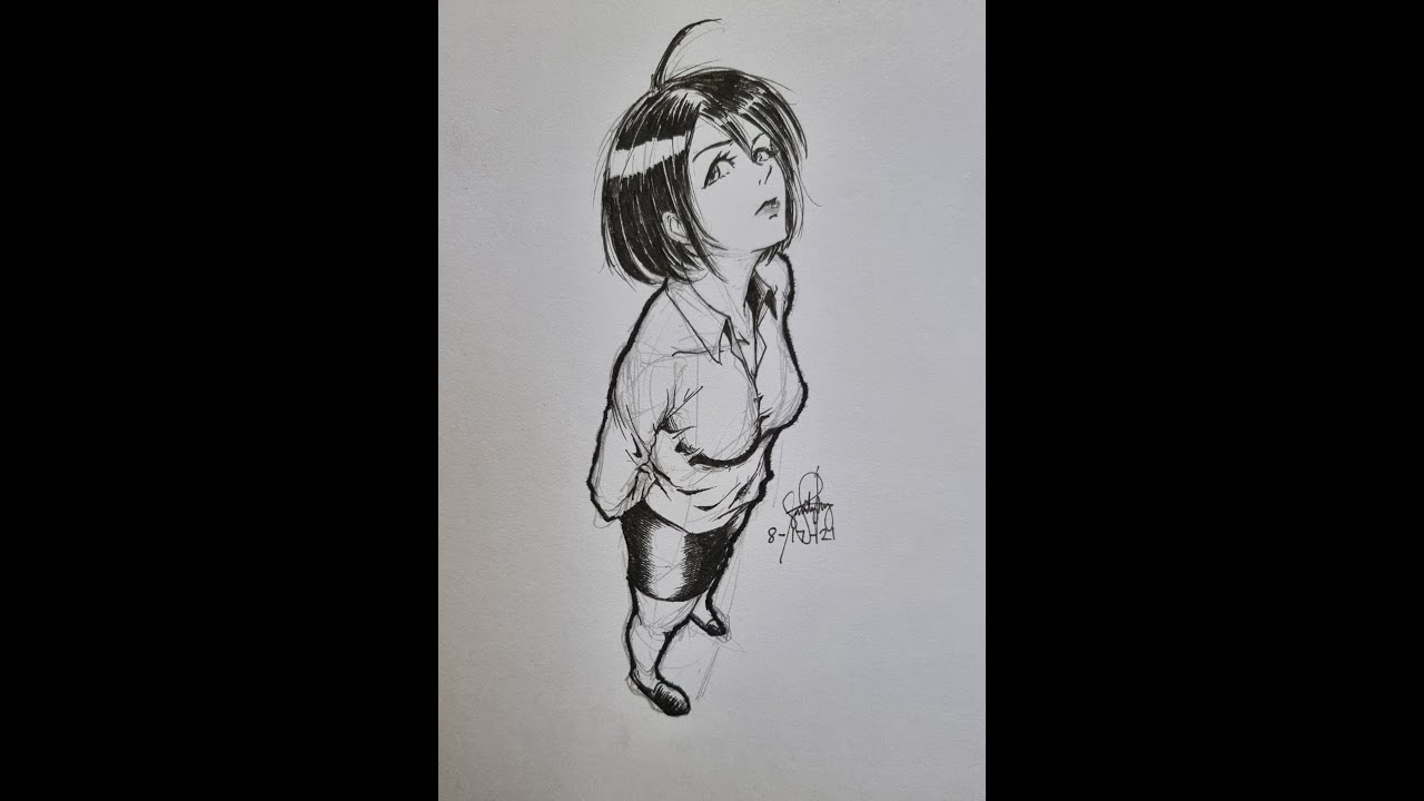 15 mins Perspective Sketch
