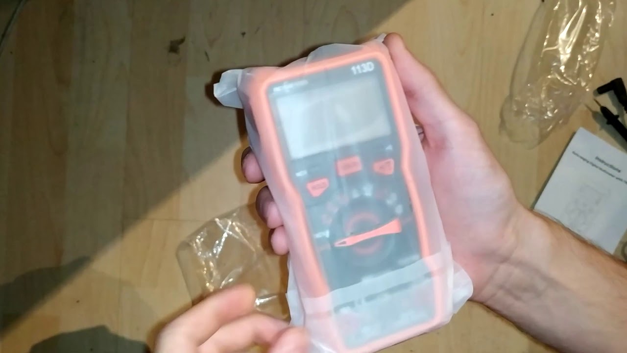 RICHMETERS RM113D NCV Digital Multimeter UNBOXING ALIEXPRESS
