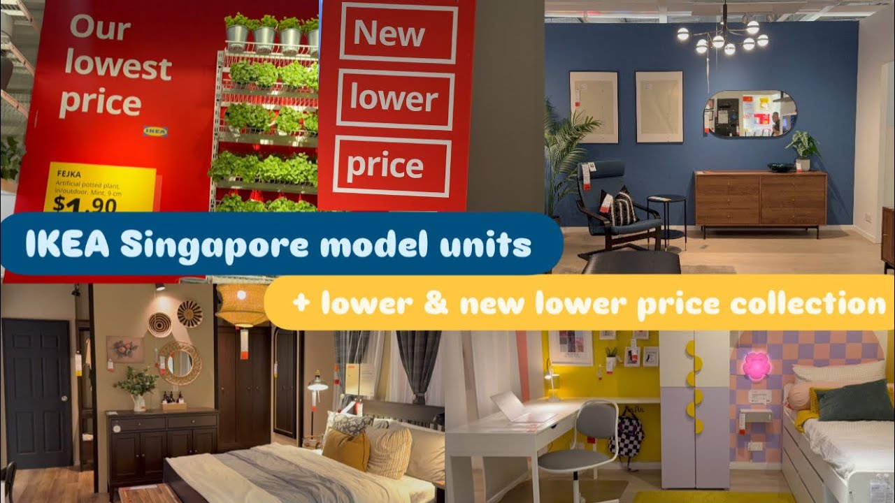 IKEA Singapore Walking Tour | IKEA interior design | IKEA Singapore model house Organization ideas