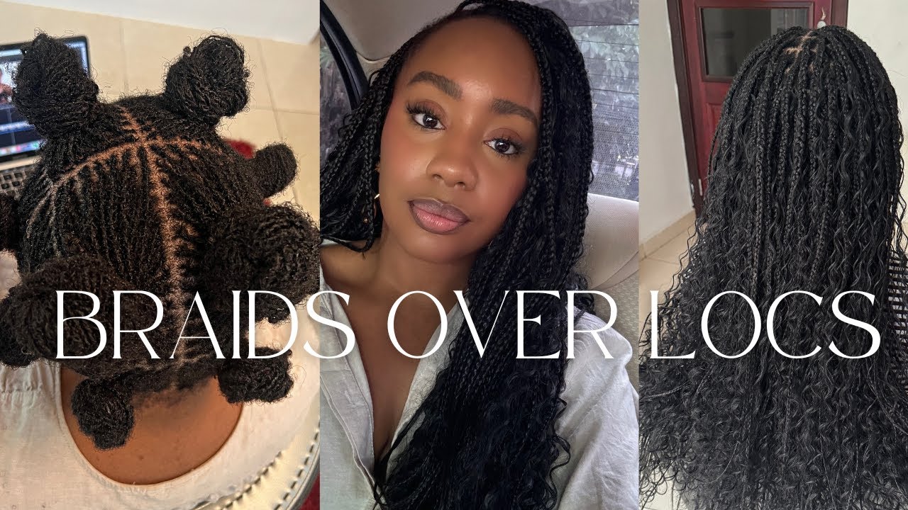BOX BRAIDS OVER MICROLOCS FOR THE FIRST TIME! | HOT OIL TREATMENT, TENSION, HAIR DETAILS & MORE