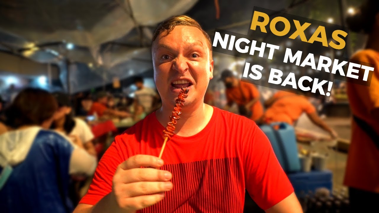 PHILIPPINES CHEAPEST STREET FOOD IS BACK! Roxas Night Market, Davao City