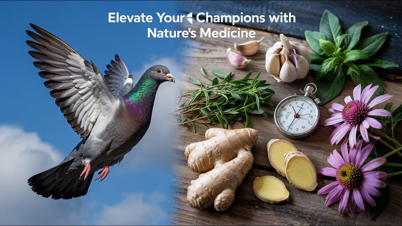 Nature's Secret Weapons 5 Herbal Powerhouses for Champion Racing Pigeons