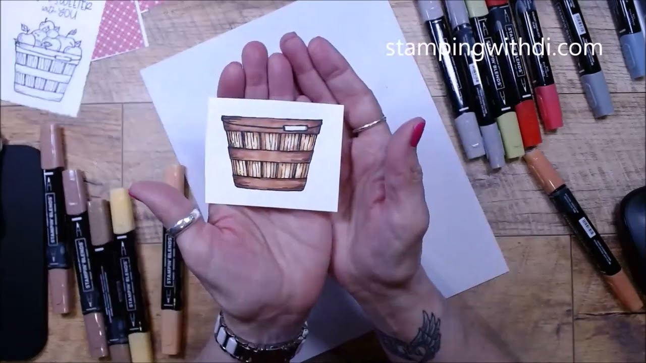How to Color the Cheerful Basket - Quick Like!