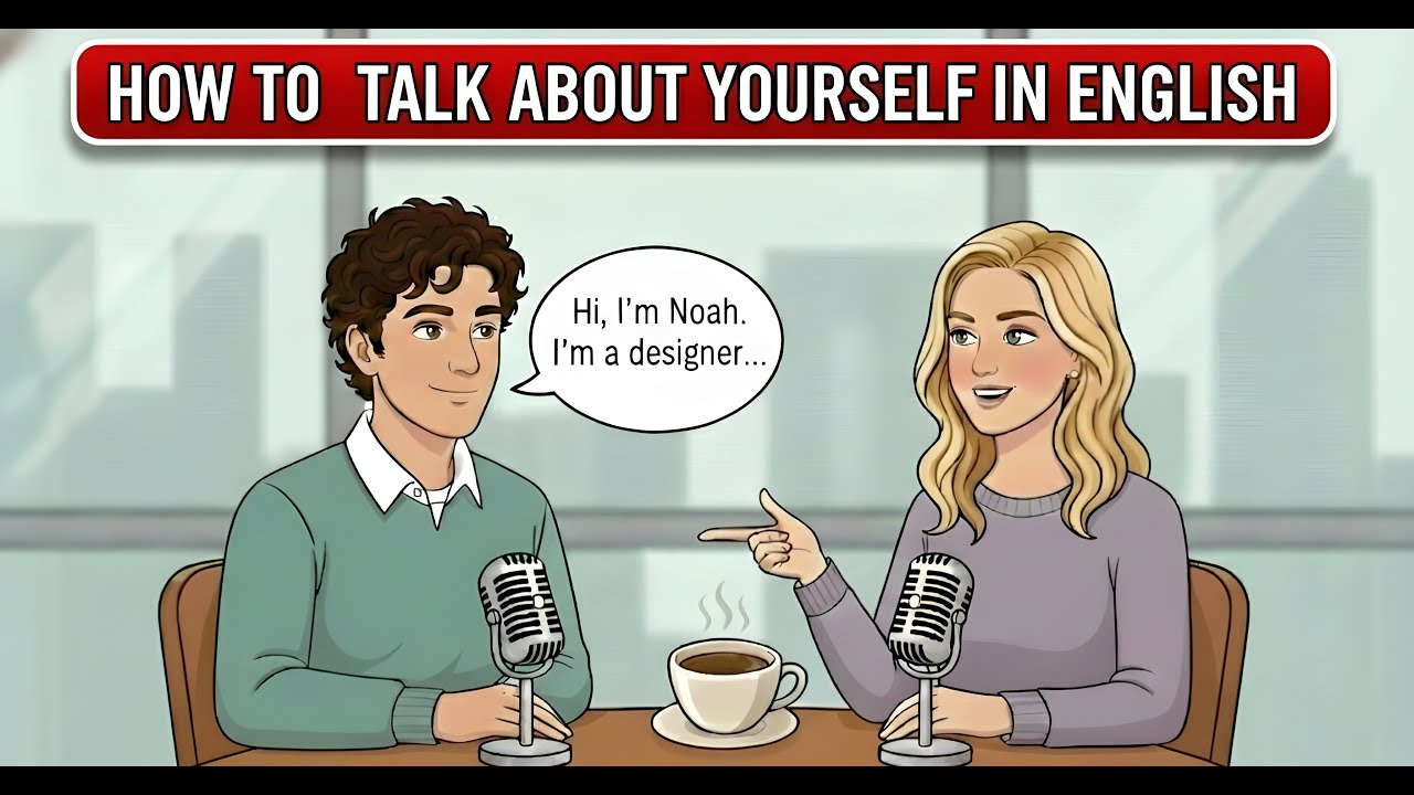 How To Talk About Yourself In English | Easy Conversation Practice | English For Beginners