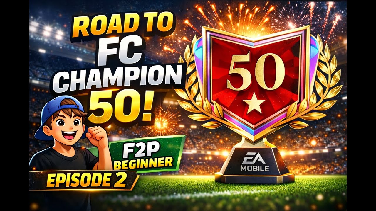 EPISODE -2 OF REACHING FC CHAMPION 50 STARS AS AN F2P