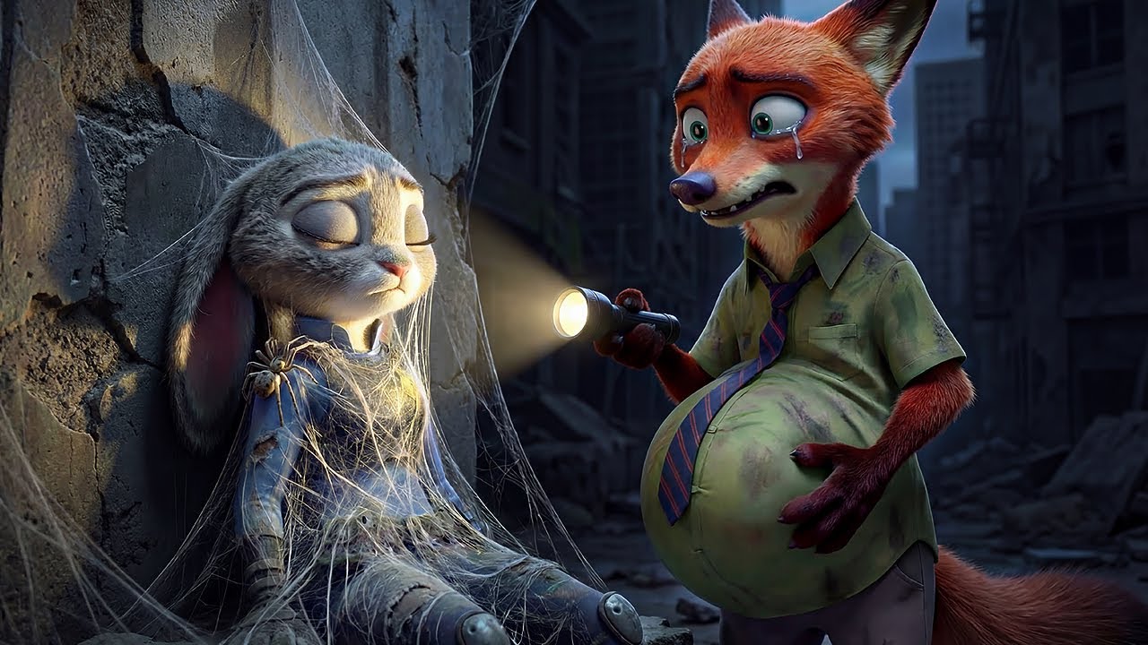 Zootopia 2: Pregnant Nick in Abandoned House 😱
