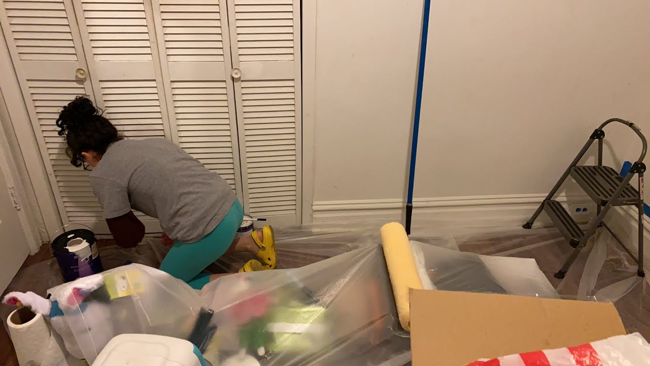 Behr Marquee Paint and Primer: Painting Our Own Room