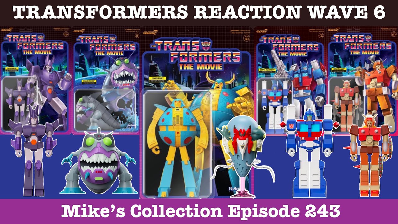 Transformers ReAction Figures Wave 6 Review