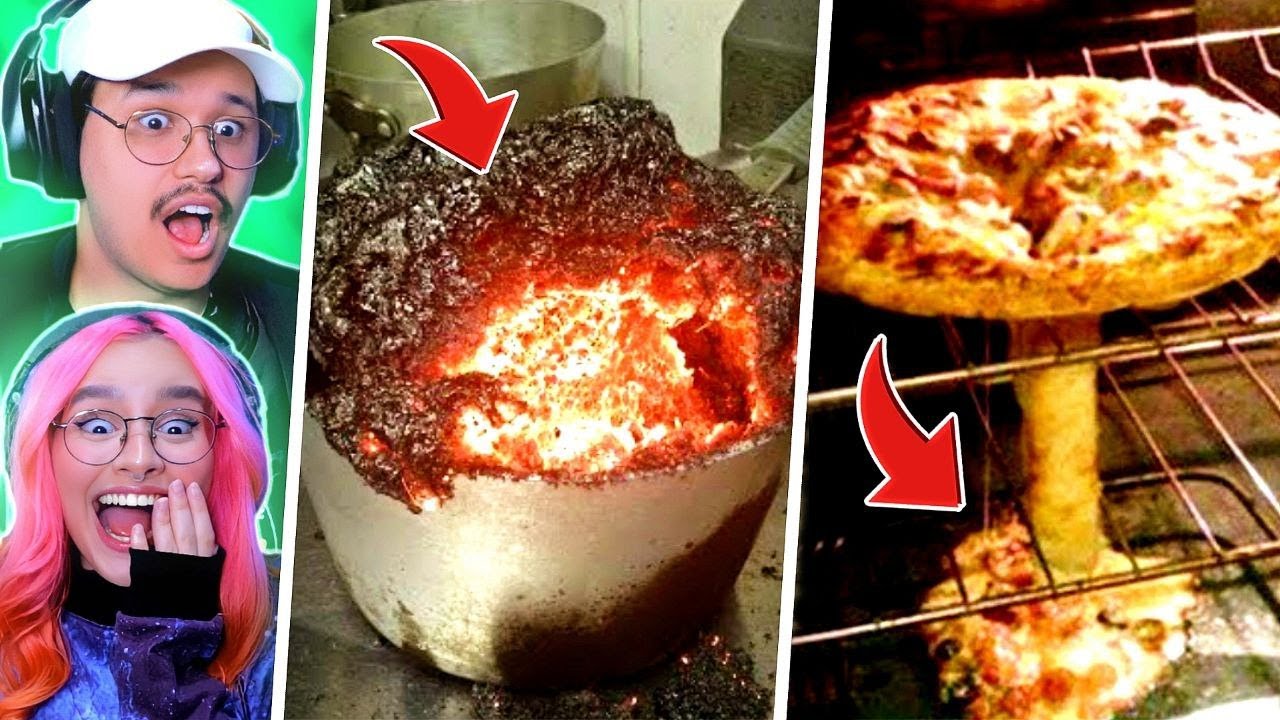 OS PIORES FAILS NA COZINHA NOS DEIXARAM ASSUSTADOS KKKKK | Fala Sério