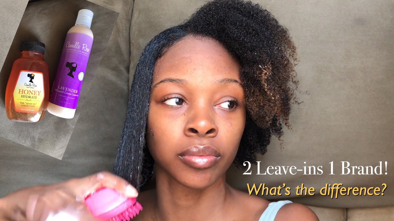 Battle of the Leave-Ins! Camille Rose Lavender Cream vs Honey Hydrate (FIRST IMPRESSIONS)