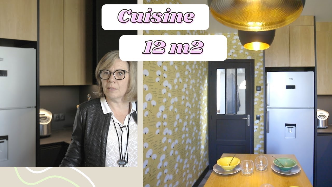 Cuisine de 12 m2 astucieuse et déco