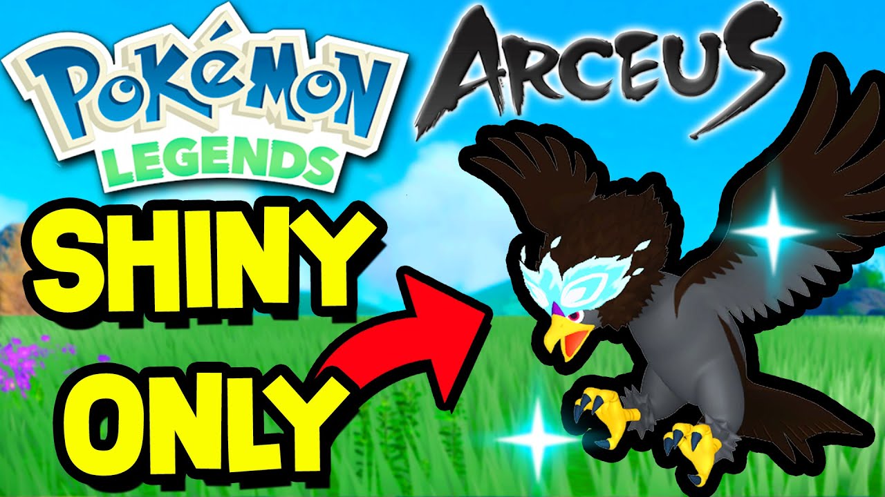 Pokemon Legends Arceus but I Can Only Use Shinies