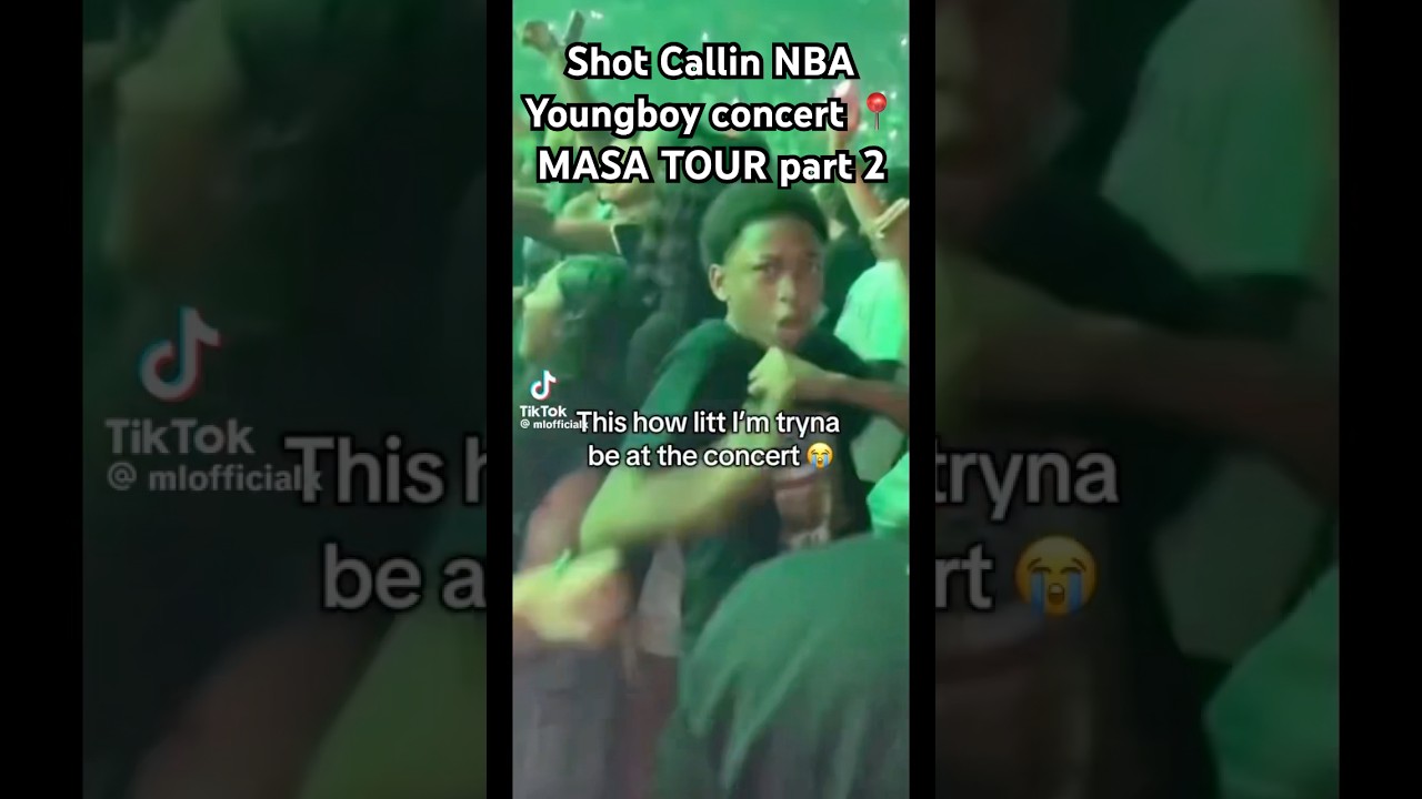 Shot Callin NBA Youngboy concert 📍 MASA TOUR part 2