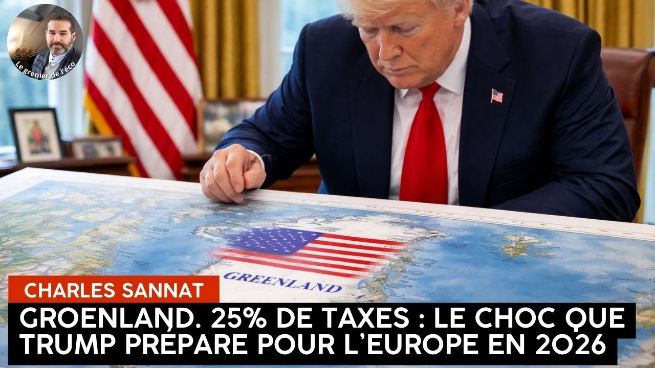 Groenland. 25% de taxes: le choc que Trump pr&eacute;pare pour l'Europe en 2026.