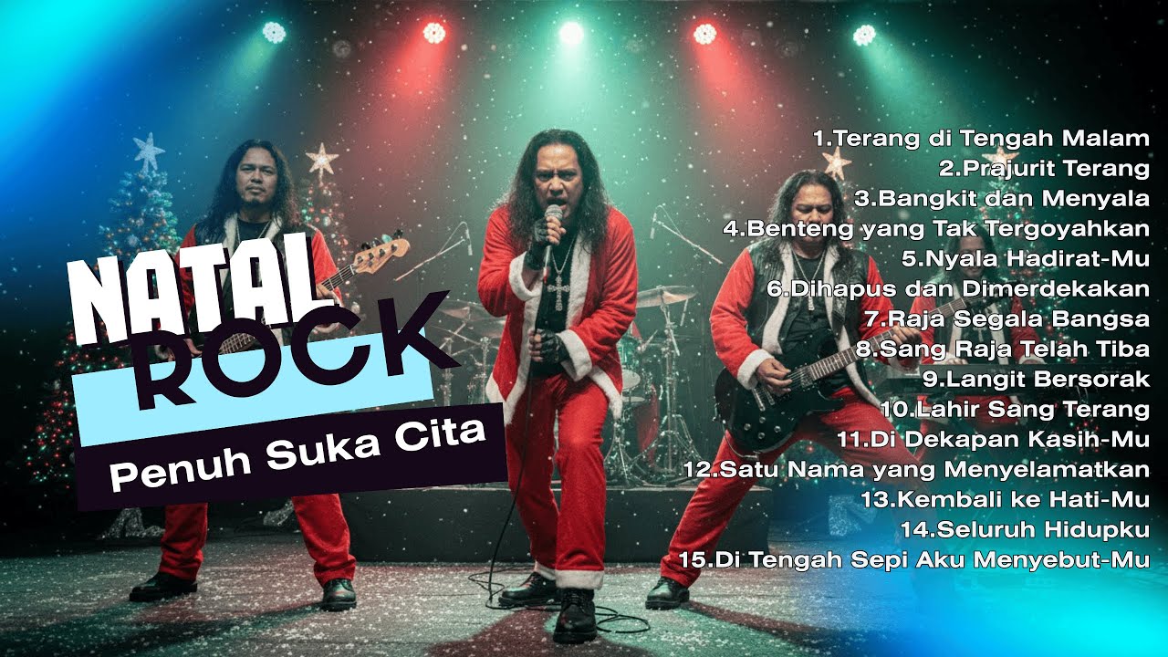 Kumpulan Lagu Natal Rock Rohani 2025 🎄🔥 Powerful Worship with Rock Energy