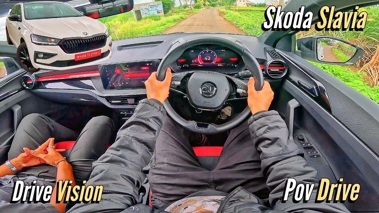 Skoda Slavia POV Drive | Smooth And Powerfull Sedan Ride ! | #asmr #pov #skodaslavia #povpovdrive 