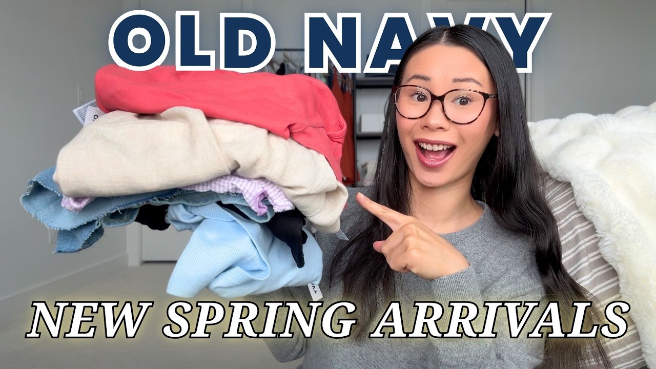 Новые весенние поступления от Old Navy: примерка | Симпатичные и недорогие наряды