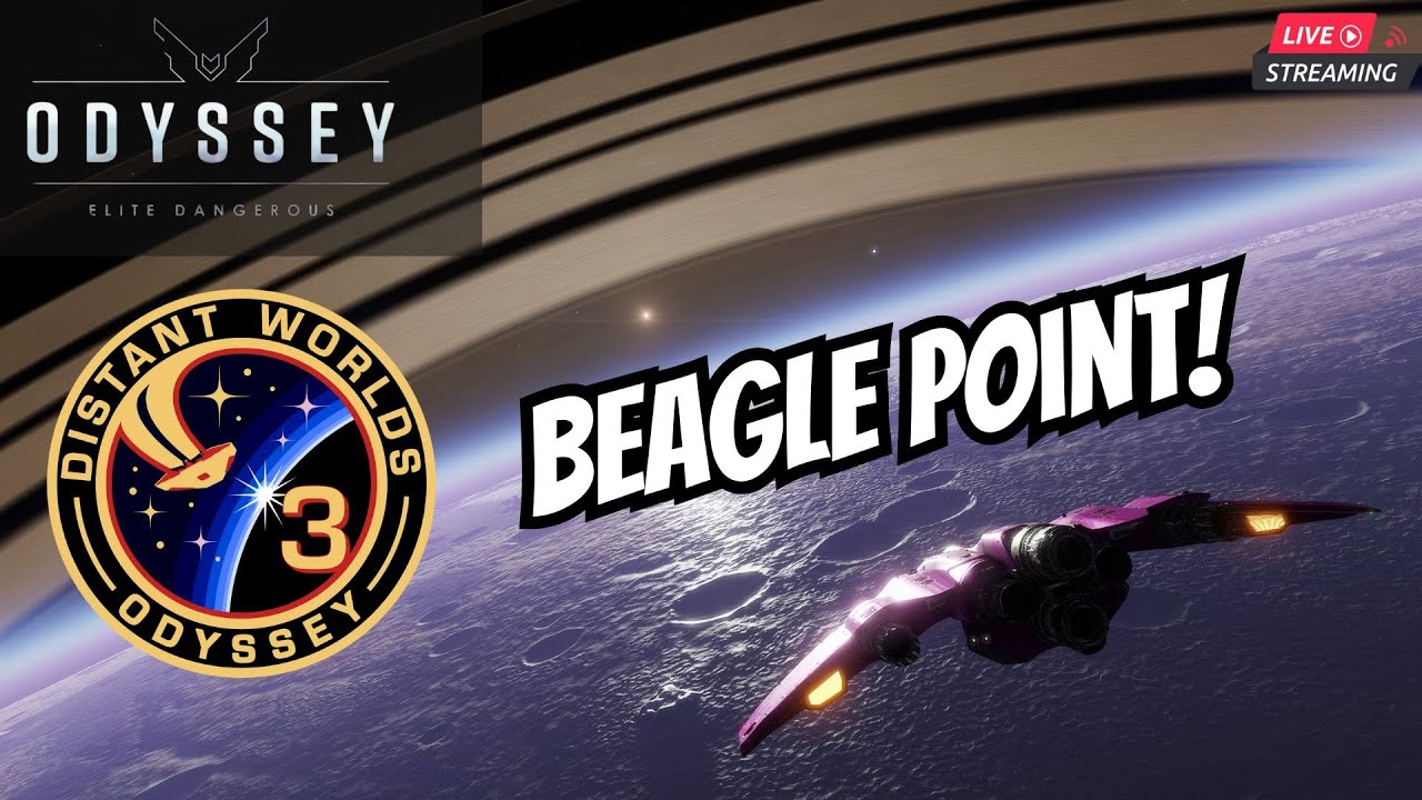 Getting As Far As Possible From Earth in Elite Dangerous | Distant Worlds 3 LIVE