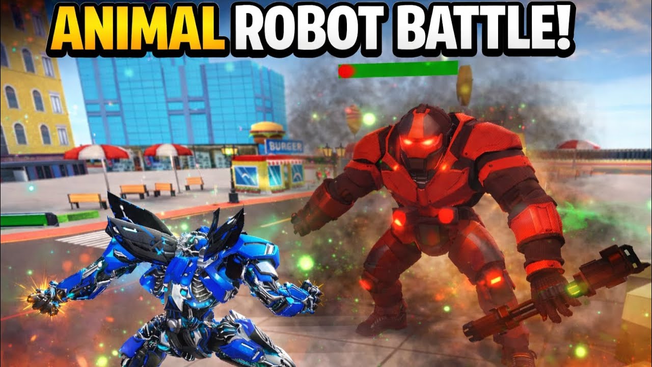 Multi Animals Robot Car Dragon Transform Game - Android GamePaly Part 2 | Animal Robot Game Showdown