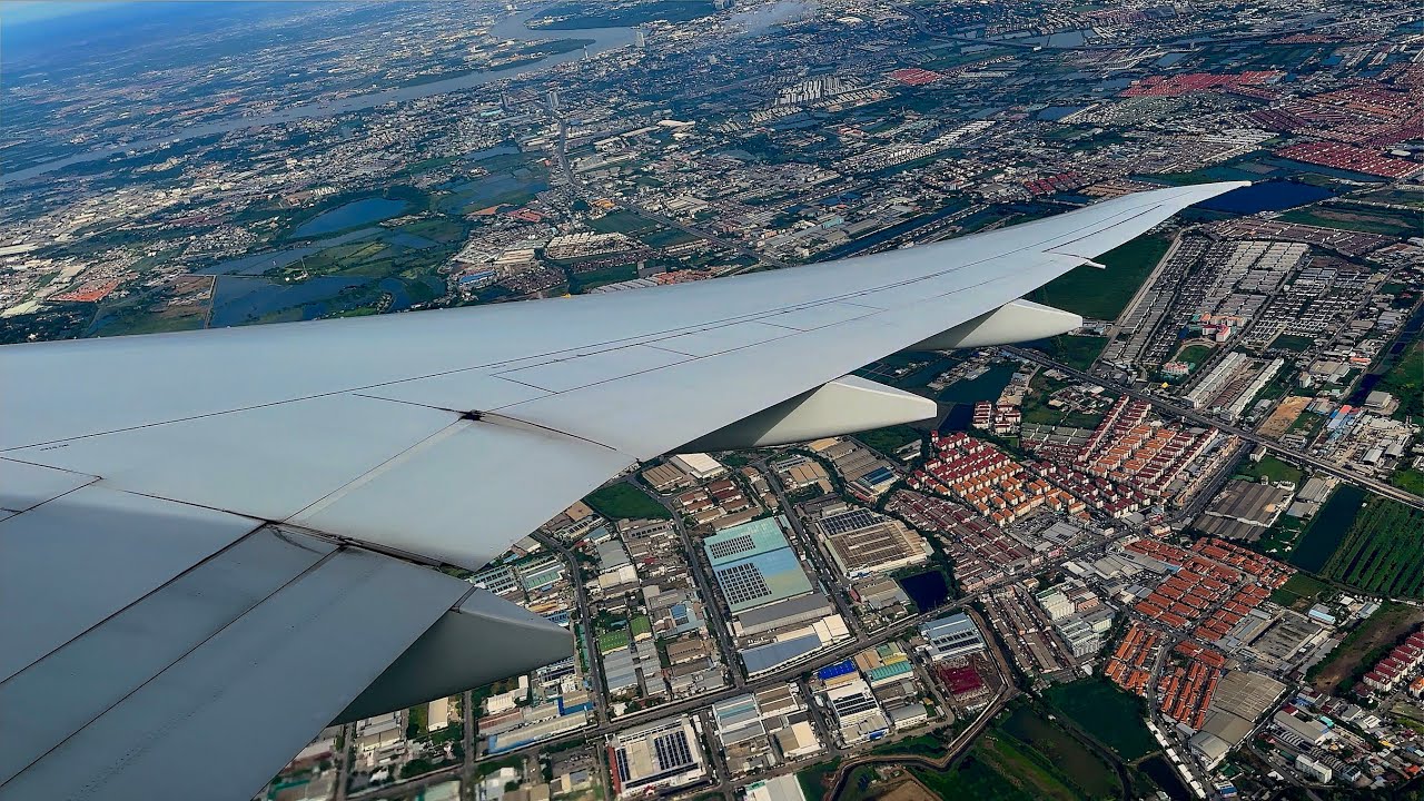 [4K] – Incredible Bangkok Takeoff – Qatar Airways – Boeing 777-300/ER – BKK – A7-BAU – SCS 1134