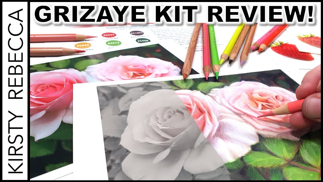 Perfect Gift For Creative People? // Review of Colored Pencil Magazine Grizaye Kit!