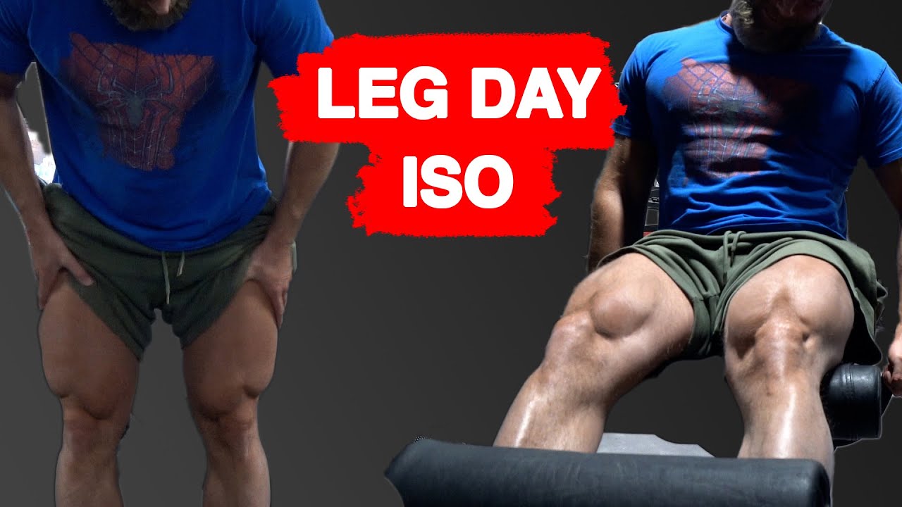 LEG DAY ohne STRESS aber MIT GAINZ!!! - Leg Day Iso