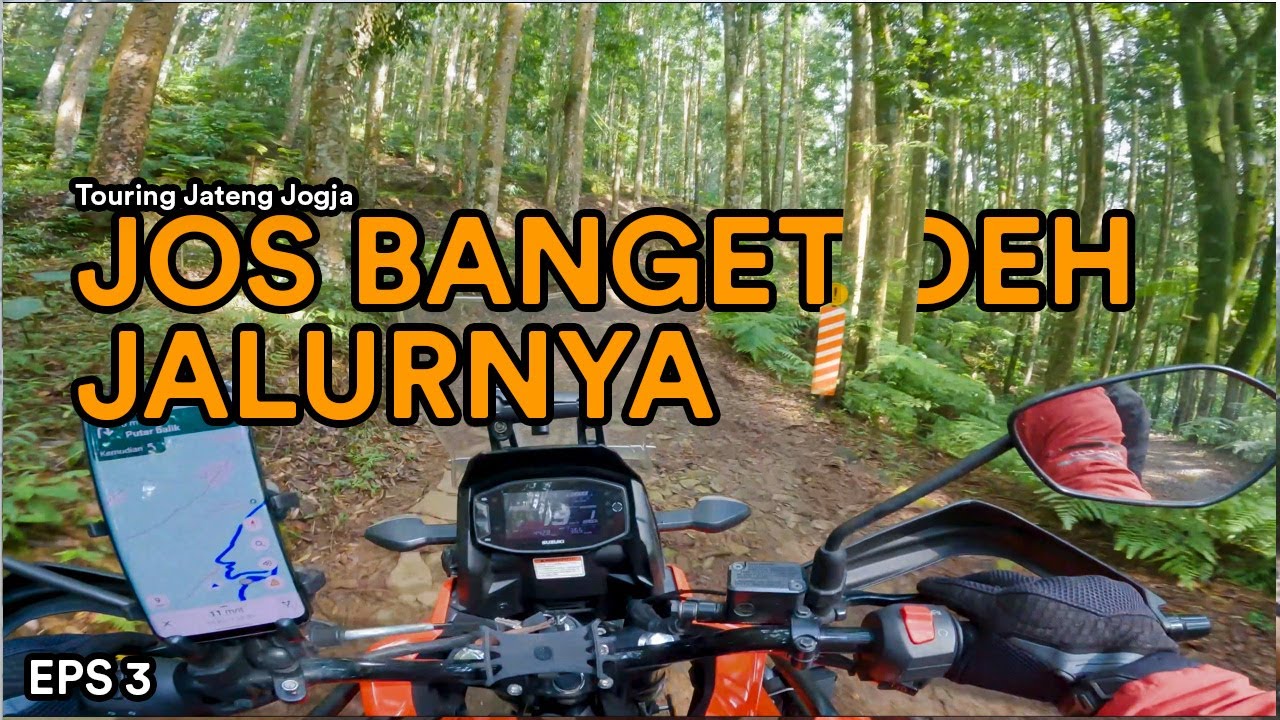 EPS 3 : JOS BANGET JALAN BATANG - PARAKAN | TOURING JATENG JOGJA #vstrom250sx