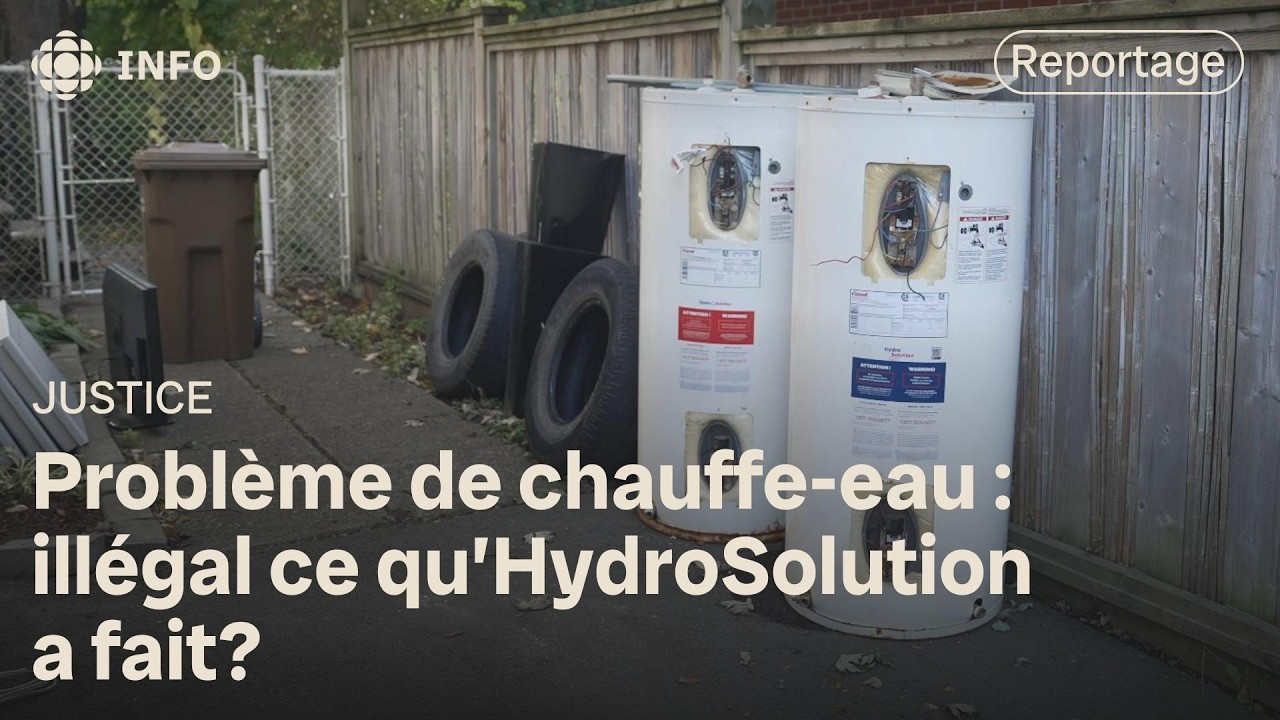 Problèmes de chauffe-eau : action collective contre HydroSolution | La facture