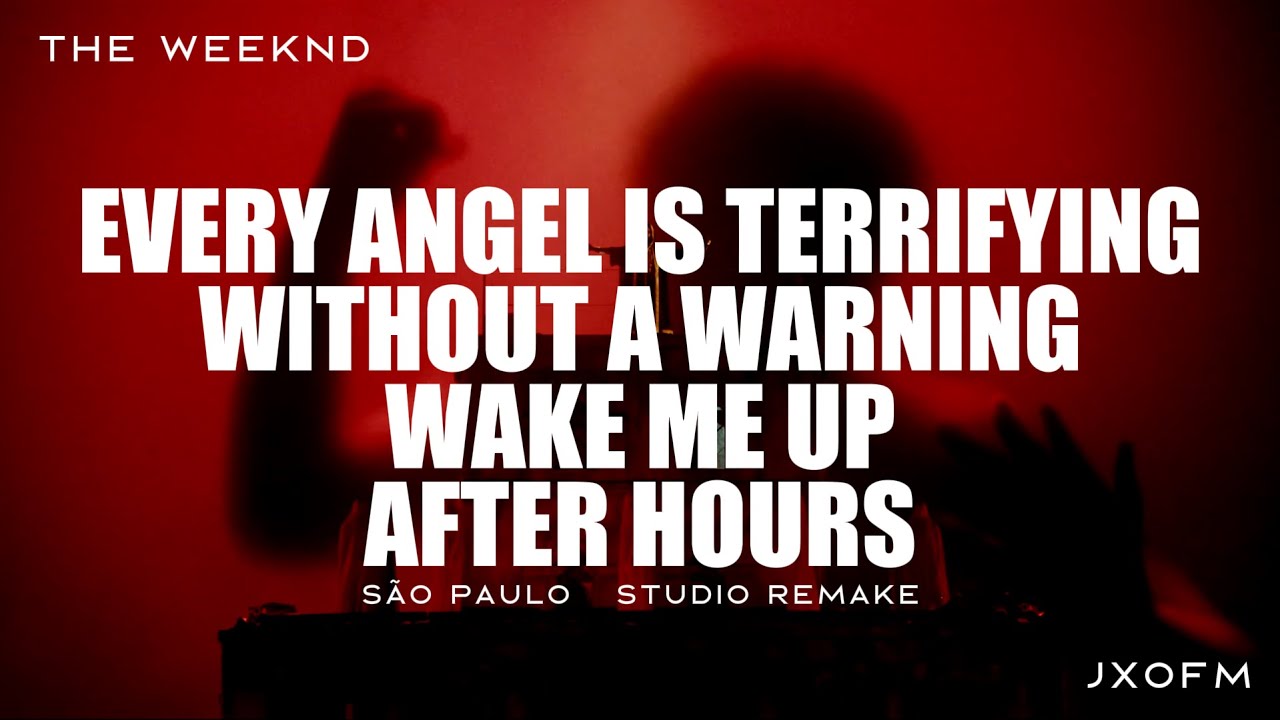 The Weeknd - EAIT / Without a Warning / Wake Me Up / After Hours (São Paulo Studio Remake) REPROD