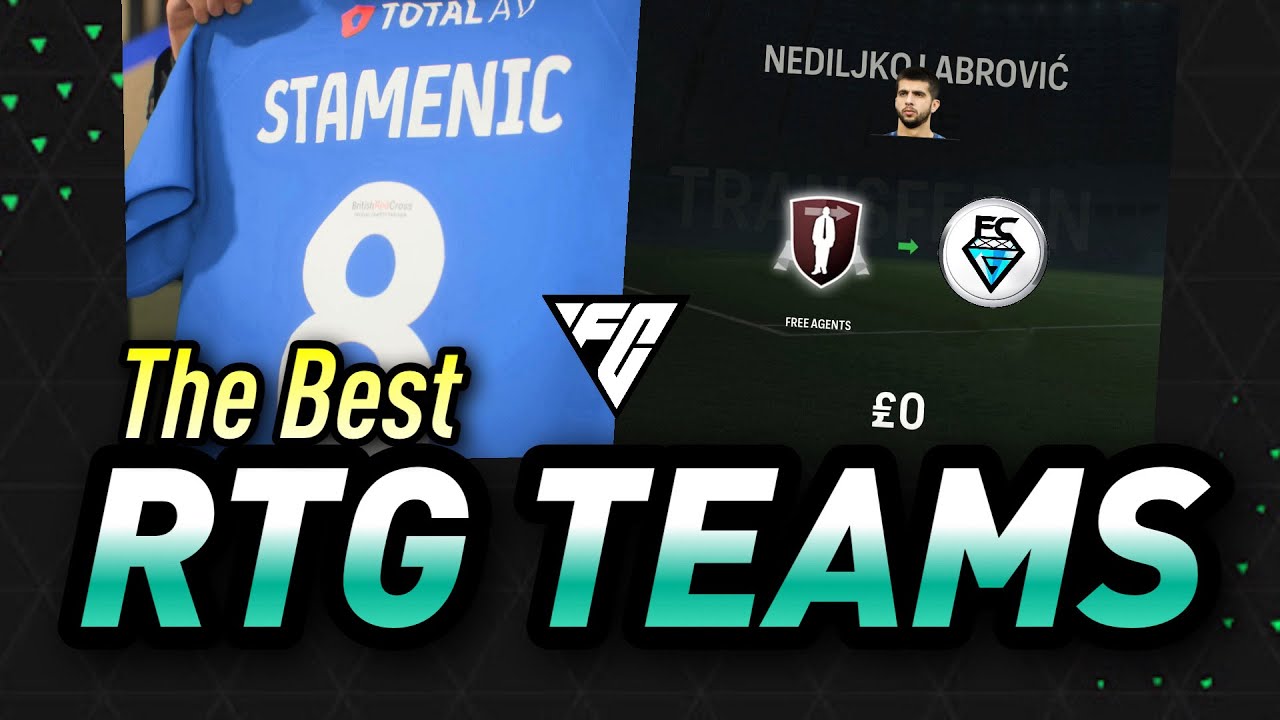 THE BEST RTG TEAMS IN FC 24 CAREER MODE