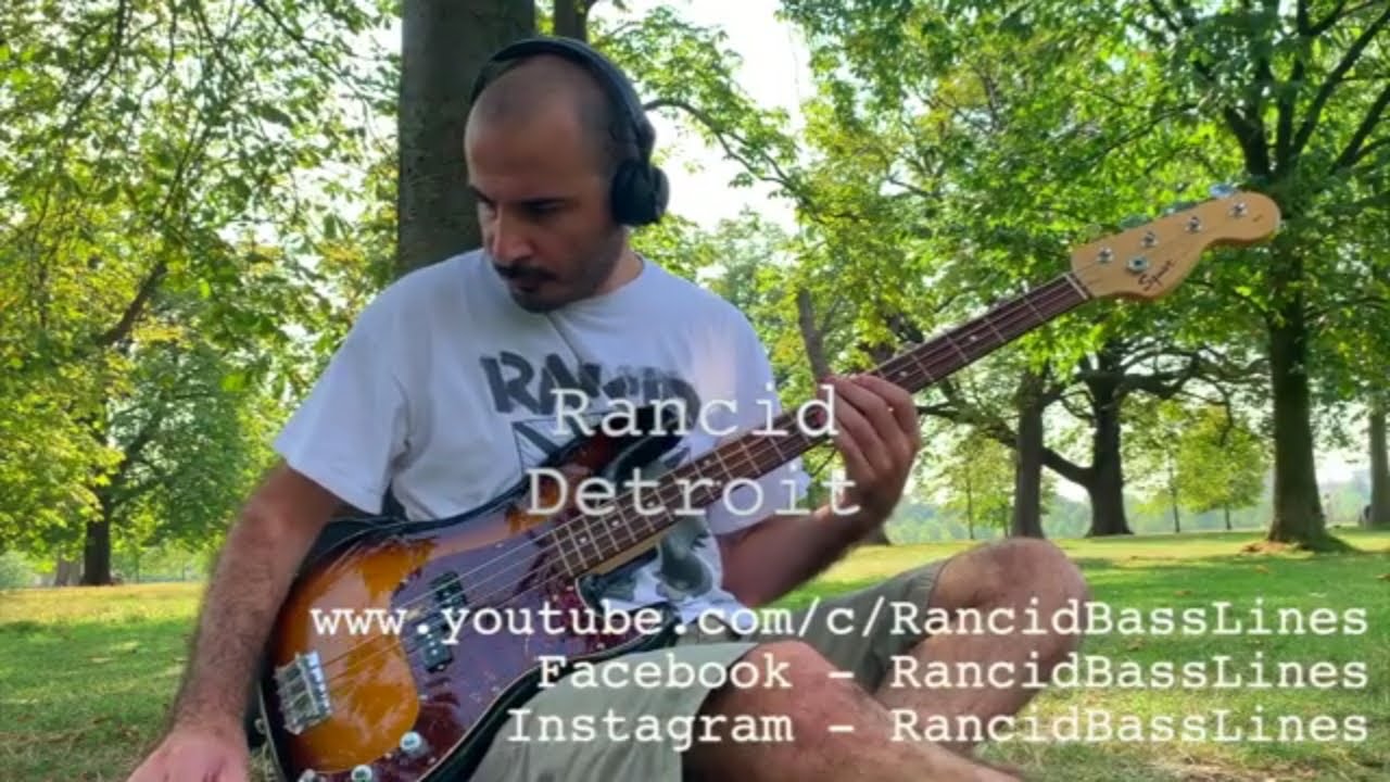 Rancid - Detroit Bass Cover