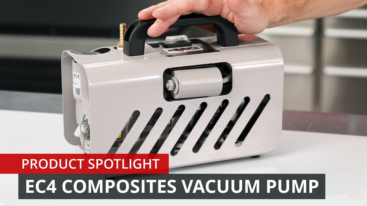 EC4 Compact Composites Vacuum Pump for Vacuum Bagging - Product Spotlight