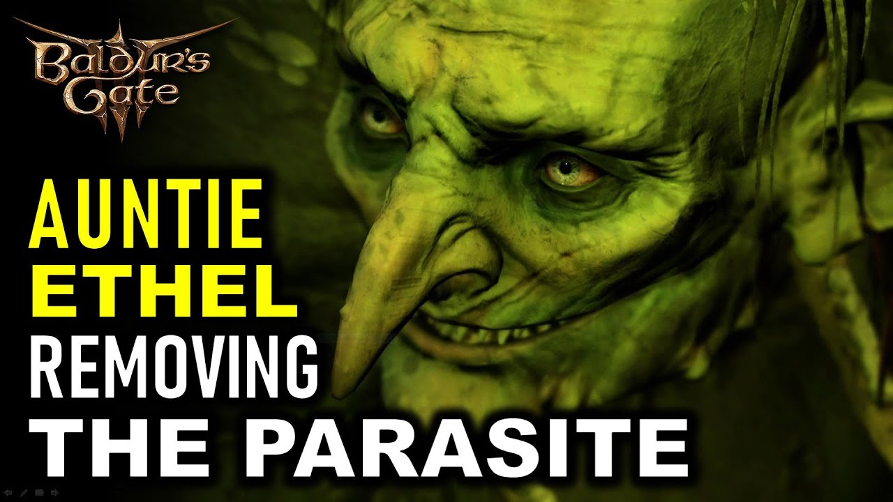What happens if you allow Auntie Ethel to remove Illithid Tadpole Parasite | Baldur's Gate 3 (BG3)