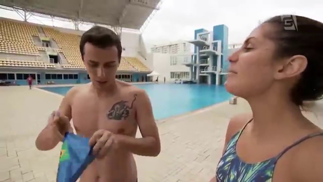 Vida de Atleta - Nado Sincronizado e Robson Caetano (06/12/15)