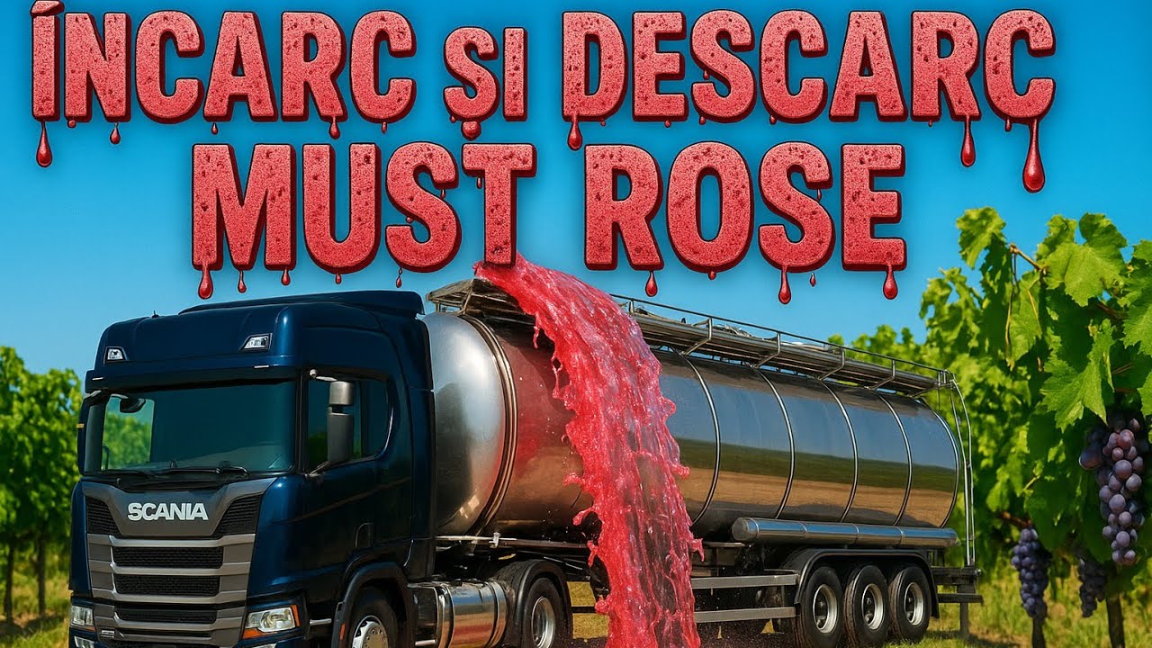 A Început Campania Încărcare Must Rose în Valencia și Descărcare în Barcelona |23.000 Litri Cisternă