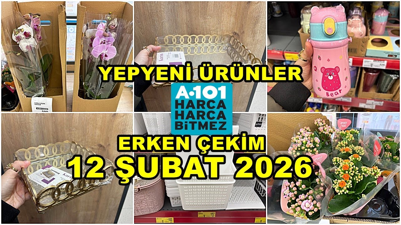 A101’E KOŞUN 💃/ERKEN ÇEKİM 12 ŞUBAT 2026💃İLK BİZ GÖSTERİYORUZ/İLK SEN GÖR🔥A101 BU HAFTA COŞUYOR!🔥