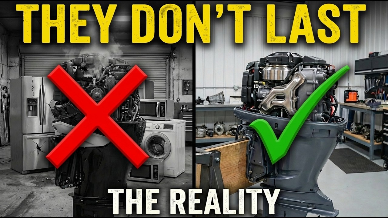 I Cut Open 5 Mercury and 5 Yamaha Outboards — Only ONE Brand Was Actually Built Right (2026)