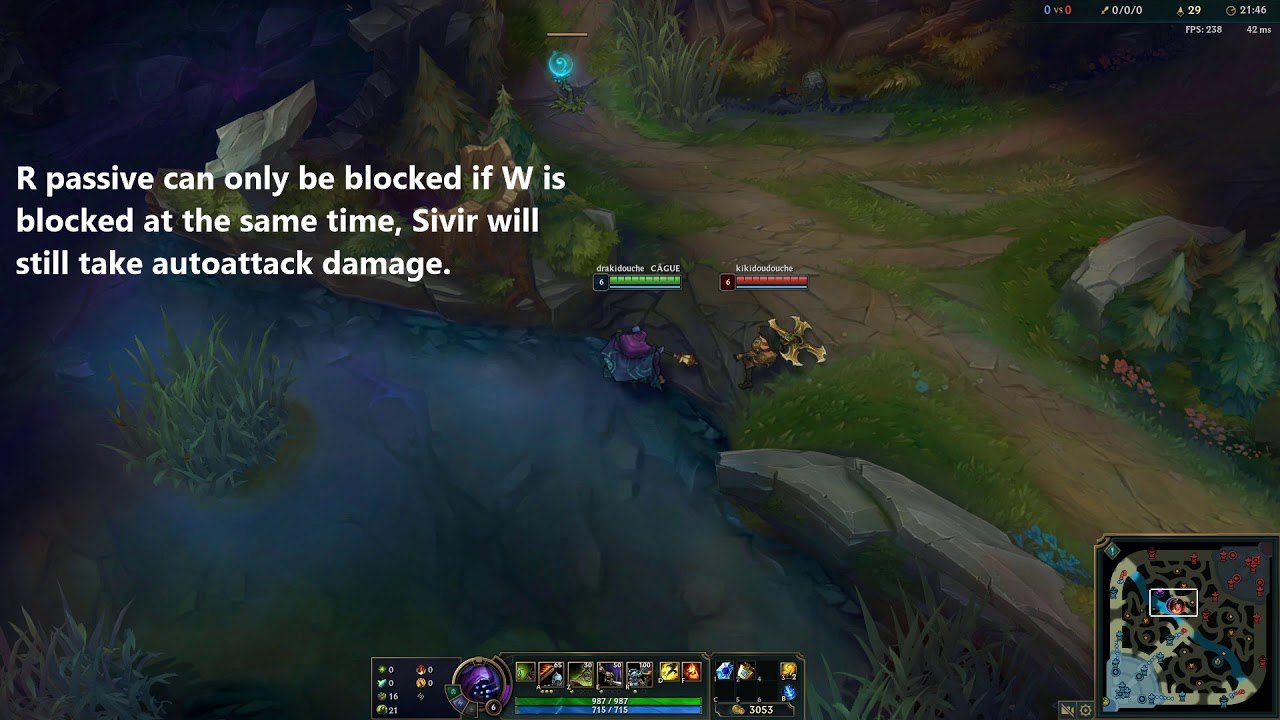 All Jax abilities interactions with Sivir spellshield / League of Legends
