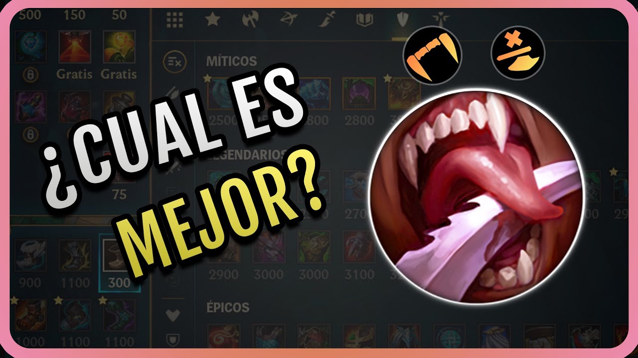 Omnivampirismo vs Robo de vida - Diferencias | League of Legends