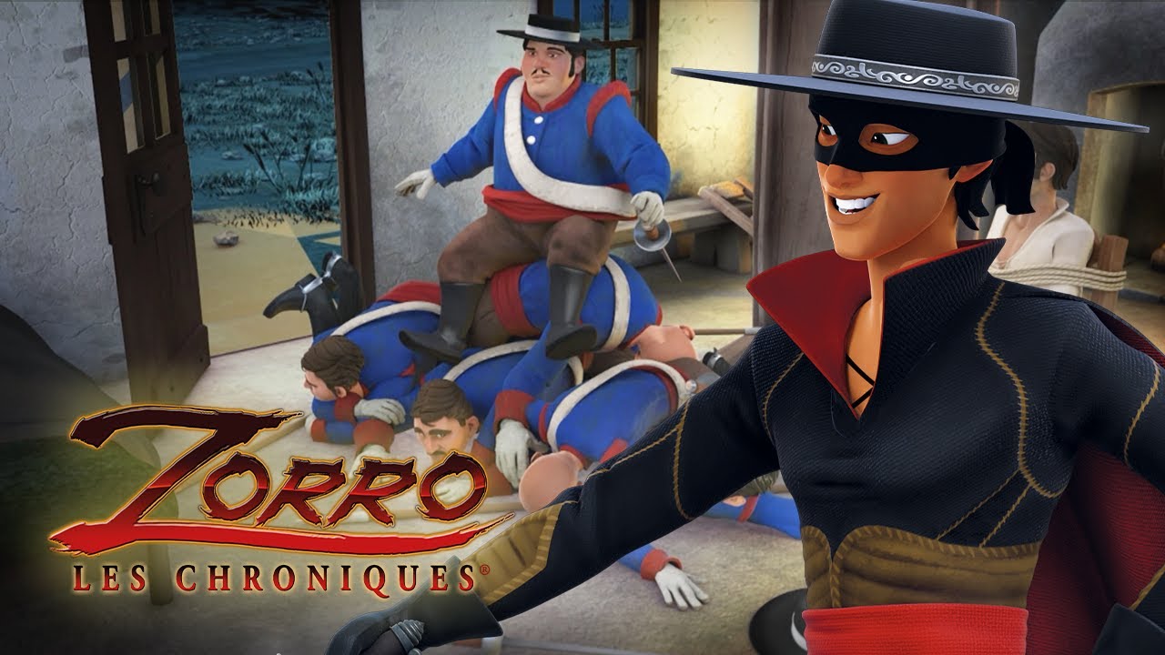 Les Chroniques de Zorro | LE MAÎTRE D'ARMES | Episode 05 | Dessin animé de super-héros