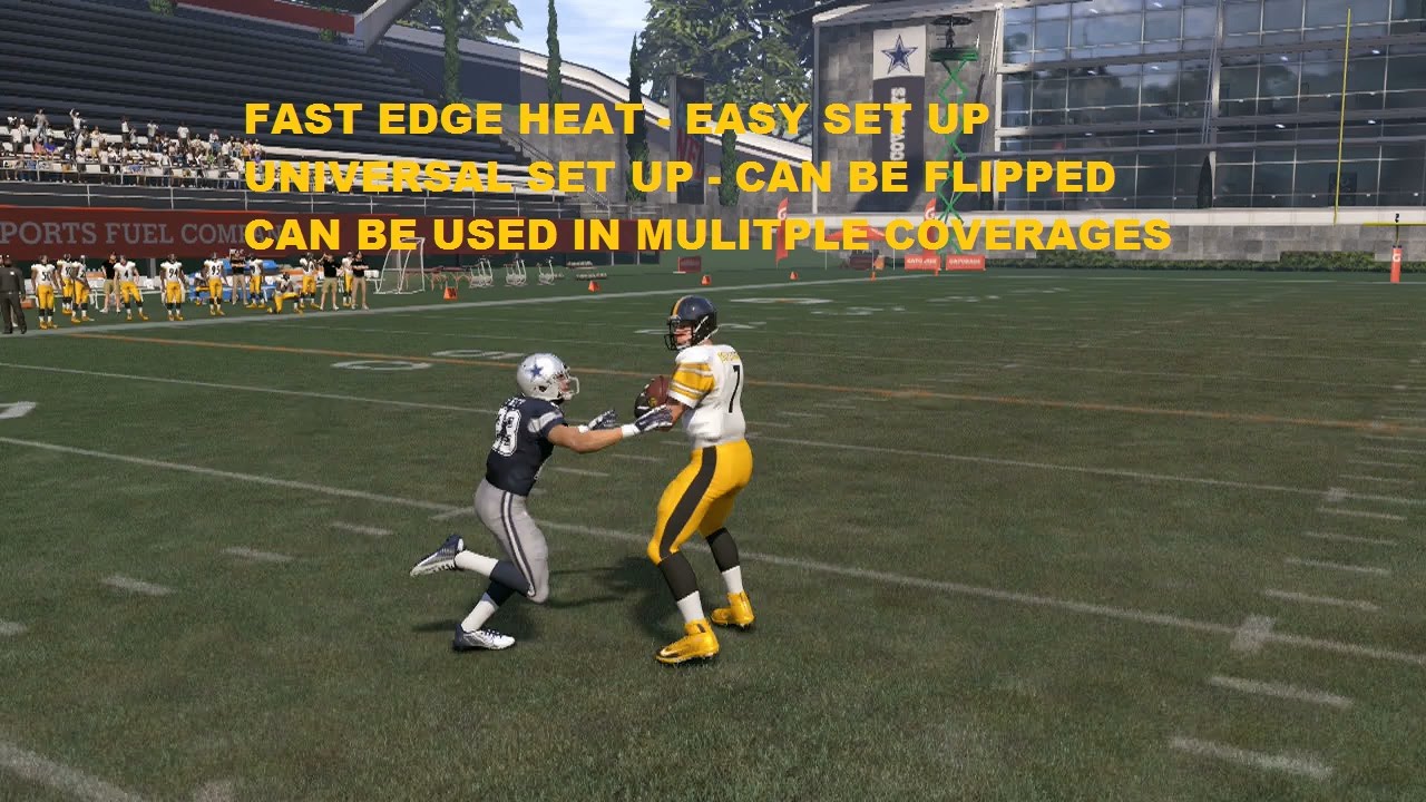 Madden 17 FREE BLITZ SCHEME - QUARTERS UNIVERSAL BLITZ CONCEPT -   GREAT IN PASSING SITUATIONS